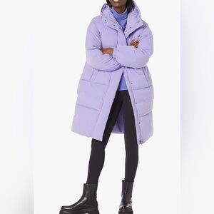 AMAZON Essentials Women's Oversized Long Hooded Insulated Puffer Jacket - XL